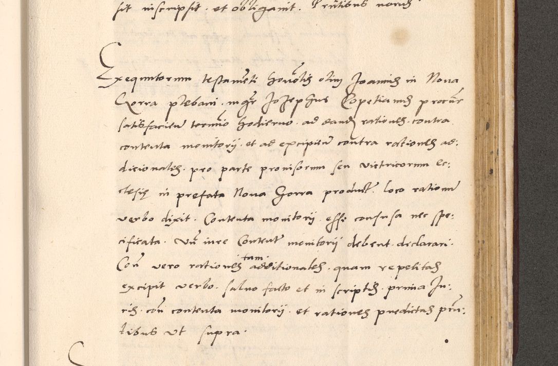 Zdjęcie nr 899 dla obiektu archiwalnego: Acta actorum, sententiarum diffinitivarum coram reverendo domino Petro Miscowski canonico et in spiritualibus vicario generali Cracoviensi ad annum Domini Mᵐᵘᵐ DXLVIᵗᵘᵐ, cuius indictio est quarta, pontificatus sanctissimi in Christo patris et domini nostri domini Pauli divina providencia pape tercii, a die tercia mensis Novembris, annus duodecimus (sic!) feliciter continuantur