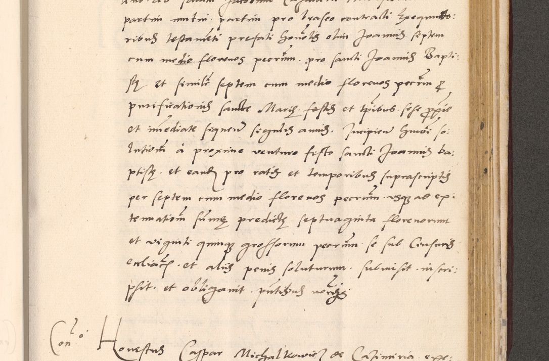 Zdjęcie nr 893 dla obiektu archiwalnego: Acta actorum, sententiarum diffinitivarum coram reverendo domino Petro Miscowski canonico et in spiritualibus vicario generali Cracoviensi ad annum Domini Mᵐᵘᵐ DXLVIᵗᵘᵐ, cuius indictio est quarta, pontificatus sanctissimi in Christo patris et domini nostri domini Pauli divina providencia pape tercii, a die tercia mensis Novembris, annus duodecimus (sic!) feliciter continuantur