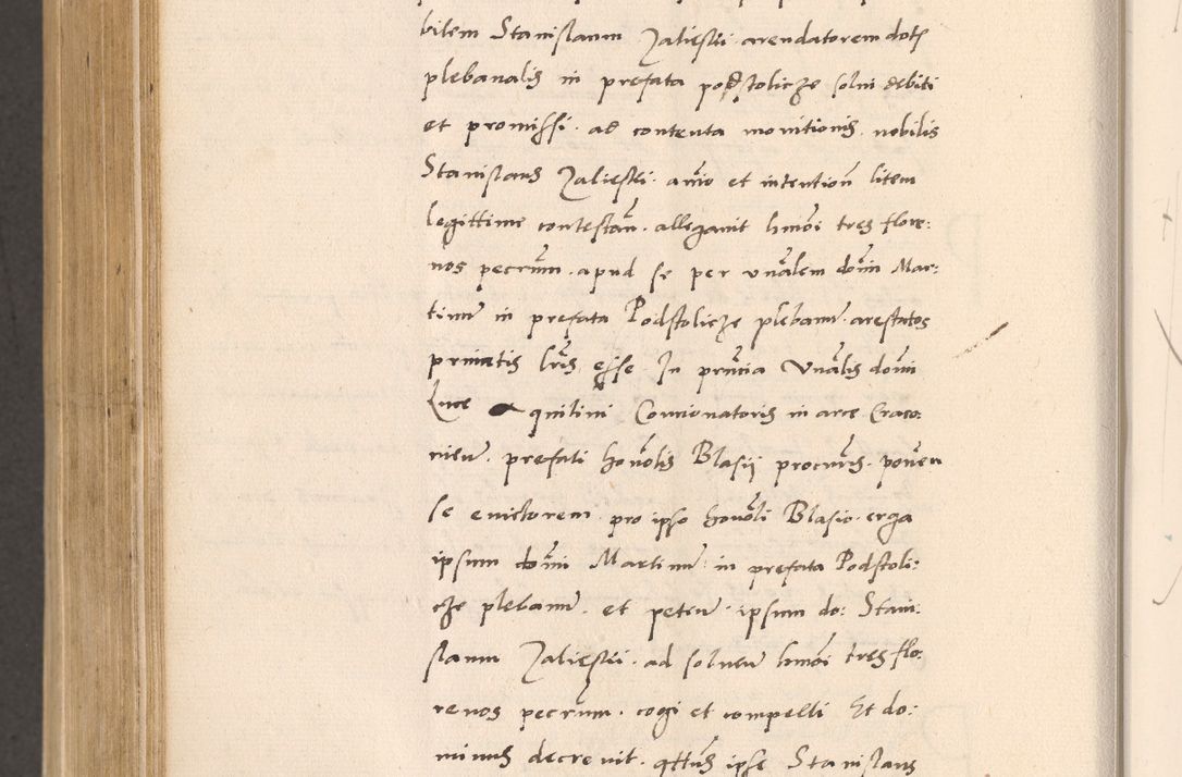 Zdjęcie nr 890 dla obiektu archiwalnego: Acta actorum, sententiarum diffinitivarum coram reverendo domino Petro Miscowski canonico et in spiritualibus vicario generali Cracoviensi ad annum Domini Mᵐᵘᵐ DXLVIᵗᵘᵐ, cuius indictio est quarta, pontificatus sanctissimi in Christo patris et domini nostri domini Pauli divina providencia pape tercii, a die tercia mensis Novembris, annus duodecimus (sic!) feliciter continuantur