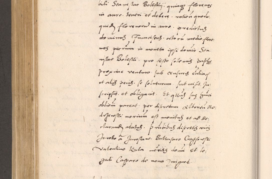 Zdjęcie nr 886 dla obiektu archiwalnego: Acta actorum, sententiarum diffinitivarum coram reverendo domino Petro Miscowski canonico et in spiritualibus vicario generali Cracoviensi ad annum Domini Mᵐᵘᵐ DXLVIᵗᵘᵐ, cuius indictio est quarta, pontificatus sanctissimi in Christo patris et domini nostri domini Pauli divina providencia pape tercii, a die tercia mensis Novembris, annus duodecimus (sic!) feliciter continuantur