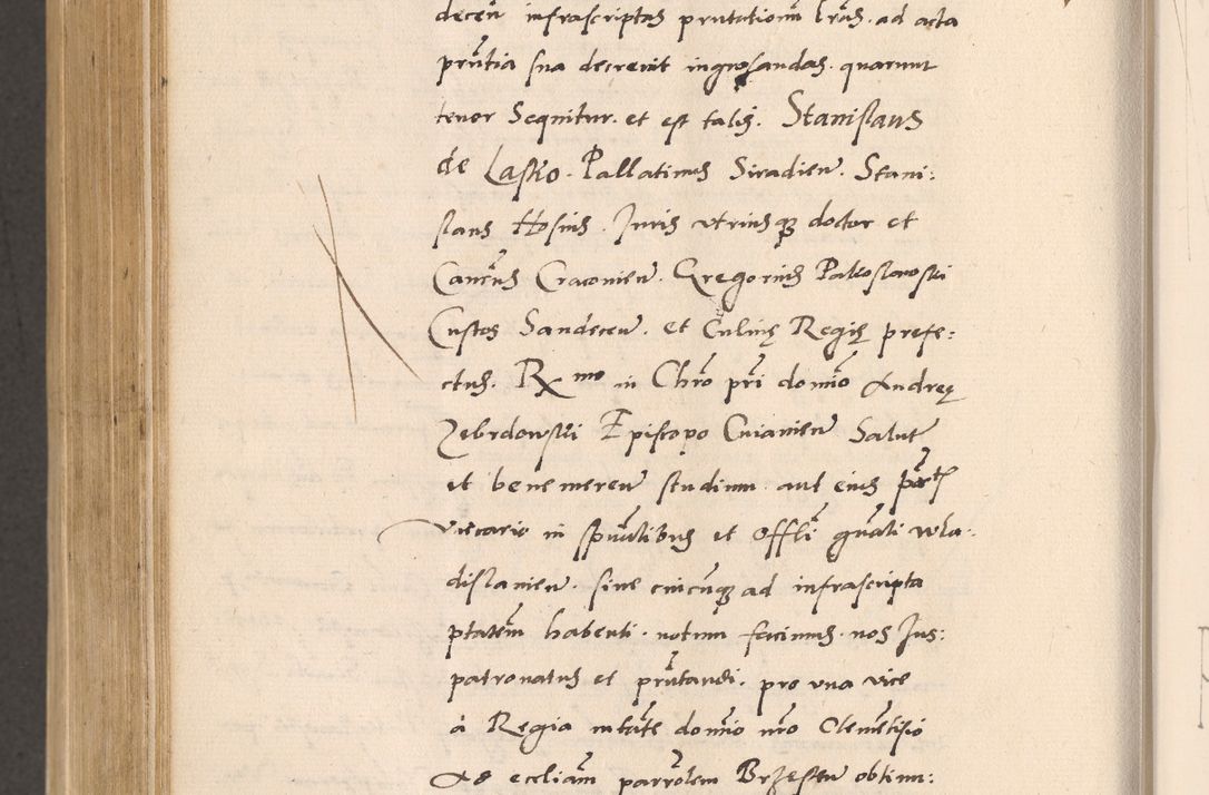 Zdjęcie nr 878 dla obiektu archiwalnego: Acta actorum, sententiarum diffinitivarum coram reverendo domino Petro Miscowski canonico et in spiritualibus vicario generali Cracoviensi ad annum Domini Mᵐᵘᵐ DXLVIᵗᵘᵐ, cuius indictio est quarta, pontificatus sanctissimi in Christo patris et domini nostri domini Pauli divina providencia pape tercii, a die tercia mensis Novembris, annus duodecimus (sic!) feliciter continuantur