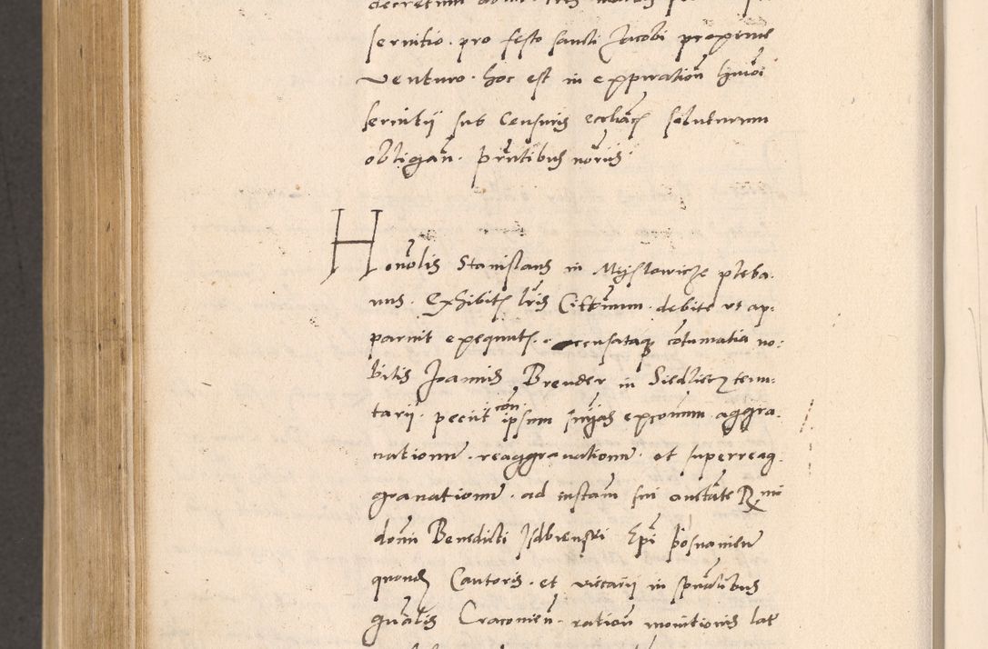 Zdjęcie nr 868 dla obiektu archiwalnego: Acta actorum, sententiarum diffinitivarum coram reverendo domino Petro Miscowski canonico et in spiritualibus vicario generali Cracoviensi ad annum Domini Mᵐᵘᵐ DXLVIᵗᵘᵐ, cuius indictio est quarta, pontificatus sanctissimi in Christo patris et domini nostri domini Pauli divina providencia pape tercii, a die tercia mensis Novembris, annus duodecimus (sic!) feliciter continuantur