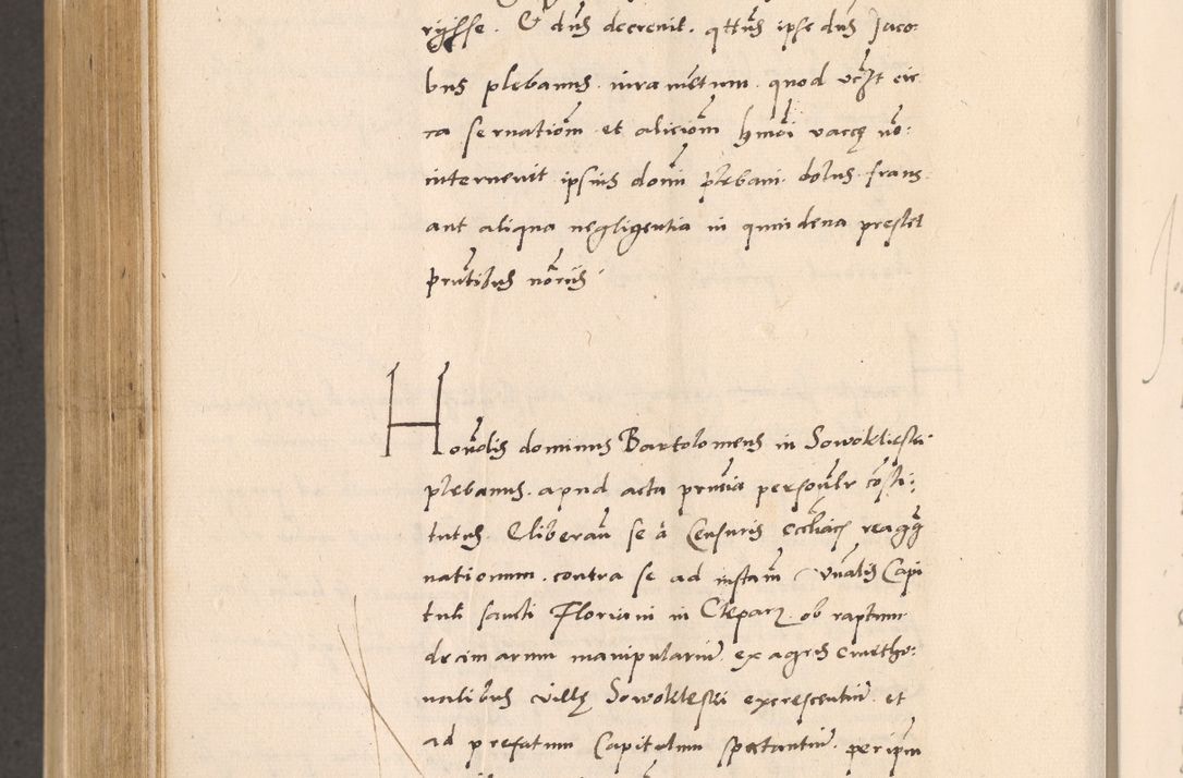 Zdjęcie nr 862 dla obiektu archiwalnego: Acta actorum, sententiarum diffinitivarum coram reverendo domino Petro Miscowski canonico et in spiritualibus vicario generali Cracoviensi ad annum Domini Mᵐᵘᵐ DXLVIᵗᵘᵐ, cuius indictio est quarta, pontificatus sanctissimi in Christo patris et domini nostri domini Pauli divina providencia pape tercii, a die tercia mensis Novembris, annus duodecimus (sic!) feliciter continuantur