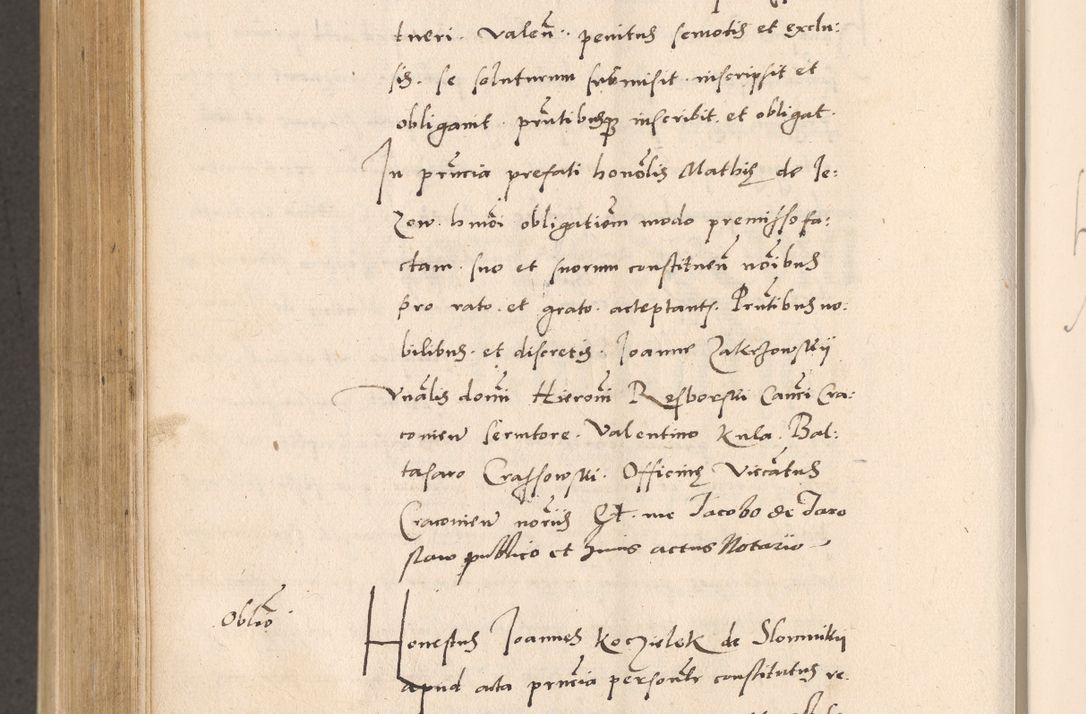 Zdjęcie nr 852 dla obiektu archiwalnego: Acta actorum, sententiarum diffinitivarum coram reverendo domino Petro Miscowski canonico et in spiritualibus vicario generali Cracoviensi ad annum Domini Mᵐᵘᵐ DXLVIᵗᵘᵐ, cuius indictio est quarta, pontificatus sanctissimi in Christo patris et domini nostri domini Pauli divina providencia pape tercii, a die tercia mensis Novembris, annus duodecimus (sic!) feliciter continuantur