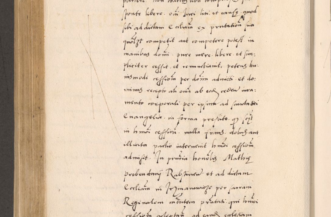 Zdjęcie nr 838 dla obiektu archiwalnego: Acta actorum, sententiarum diffinitivarum coram reverendo domino Petro Miscowski canonico et in spiritualibus vicario generali Cracoviensi ad annum Domini Mᵐᵘᵐ DXLVIᵗᵘᵐ, cuius indictio est quarta, pontificatus sanctissimi in Christo patris et domini nostri domini Pauli divina providencia pape tercii, a die tercia mensis Novembris, annus duodecimus (sic!) feliciter continuantur