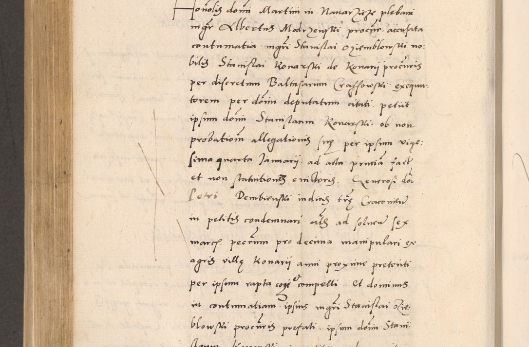 Zdjęcie nr 832 dla obiektu archiwalnego: Acta actorum, sententiarum diffinitivarum coram reverendo domino Petro Miscowski canonico et in spiritualibus vicario generali Cracoviensi ad annum Domini Mᵐᵘᵐ DXLVIᵗᵘᵐ, cuius indictio est quarta, pontificatus sanctissimi in Christo patris et domini nostri domini Pauli divina providencia pape tercii, a die tercia mensis Novembris, annus duodecimus (sic!) feliciter continuantur