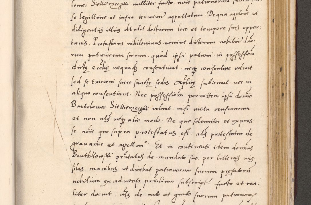 Zdjęcie nr 821 dla obiektu archiwalnego: Acta actorum, sententiarum diffinitivarum coram reverendo domino Petro Miscowski canonico et in spiritualibus vicario generali Cracoviensi ad annum Domini Mᵐᵘᵐ DXLVIᵗᵘᵐ, cuius indictio est quarta, pontificatus sanctissimi in Christo patris et domini nostri domini Pauli divina providencia pape tercii, a die tercia mensis Novembris, annus duodecimus (sic!) feliciter continuantur