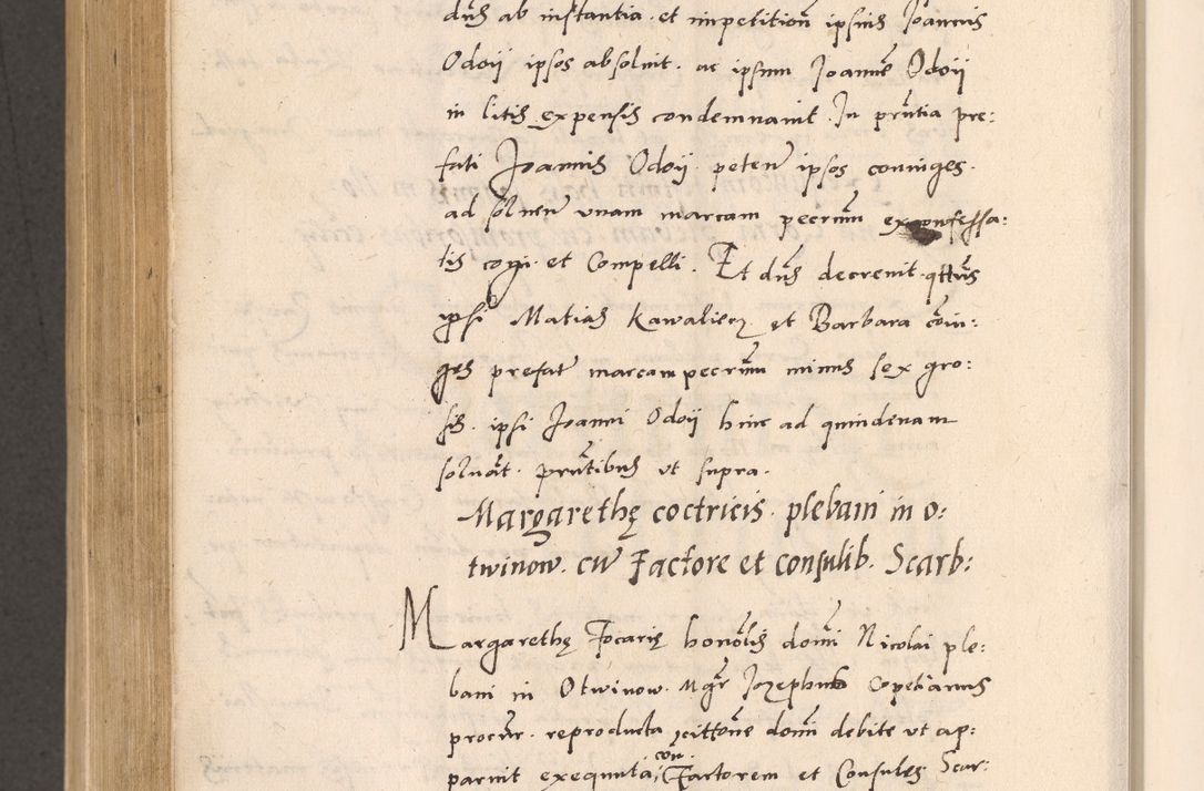 Zdjęcie nr 818 dla obiektu archiwalnego: Acta actorum, sententiarum diffinitivarum coram reverendo domino Petro Miscowski canonico et in spiritualibus vicario generali Cracoviensi ad annum Domini Mᵐᵘᵐ DXLVIᵗᵘᵐ, cuius indictio est quarta, pontificatus sanctissimi in Christo patris et domini nostri domini Pauli divina providencia pape tercii, a die tercia mensis Novembris, annus duodecimus (sic!) feliciter continuantur