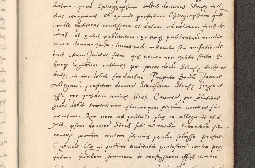 Zdjęcie nr 1109 dla obiektu archiwalnego: Acta actorum, sententiarum diffinitivarum coram reverendo domino Petro Miscowski canonico et in spiritualibus vicario generali Cracoviensi ad annum Domini Mᵐᵘᵐ DXLVIᵗᵘᵐ, cuius indictio est quarta, pontificatus sanctissimi in Christo patris et domini nostri domini Pauli divina providencia pape tercii, a die tercia mensis Novembris, annus duodecimus (sic!) feliciter continuantur
