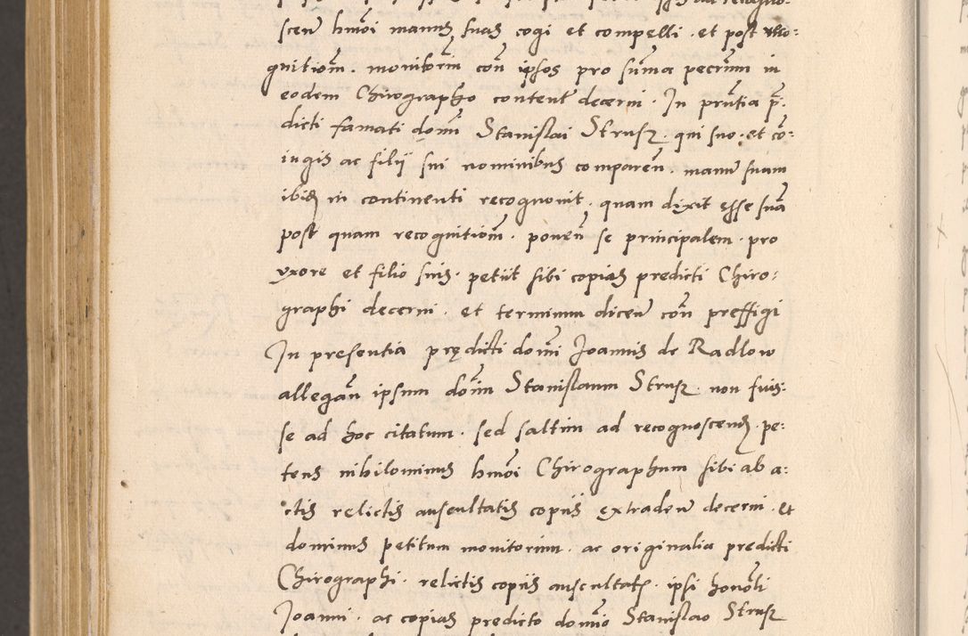 Zdjęcie nr 1098 dla obiektu archiwalnego: Acta actorum, sententiarum diffinitivarum coram reverendo domino Petro Miscowski canonico et in spiritualibus vicario generali Cracoviensi ad annum Domini Mᵐᵘᵐ DXLVIᵗᵘᵐ, cuius indictio est quarta, pontificatus sanctissimi in Christo patris et domini nostri domini Pauli divina providencia pape tercii, a die tercia mensis Novembris, annus duodecimus (sic!) feliciter continuantur