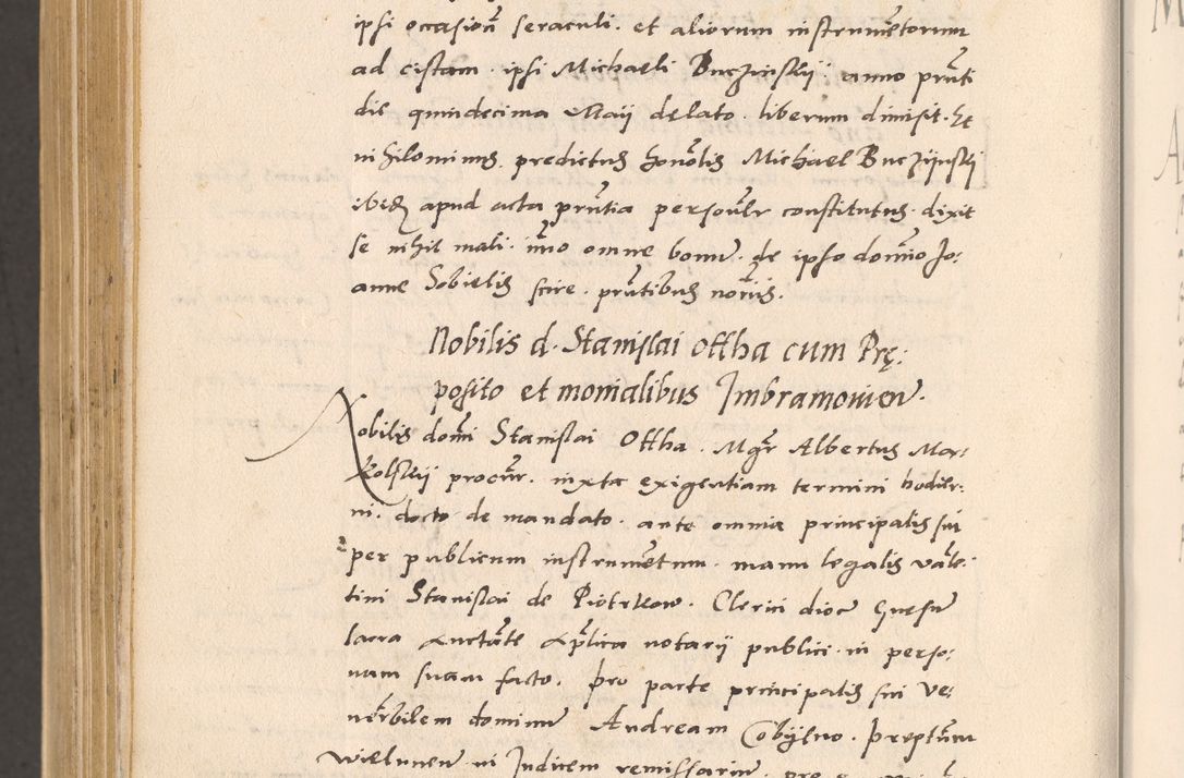 Zdjęcie nr 1078 dla obiektu archiwalnego: Acta actorum, sententiarum diffinitivarum coram reverendo domino Petro Miscowski canonico et in spiritualibus vicario generali Cracoviensi ad annum Domini Mᵐᵘᵐ DXLVIᵗᵘᵐ, cuius indictio est quarta, pontificatus sanctissimi in Christo patris et domini nostri domini Pauli divina providencia pape tercii, a die tercia mensis Novembris, annus duodecimus (sic!) feliciter continuantur