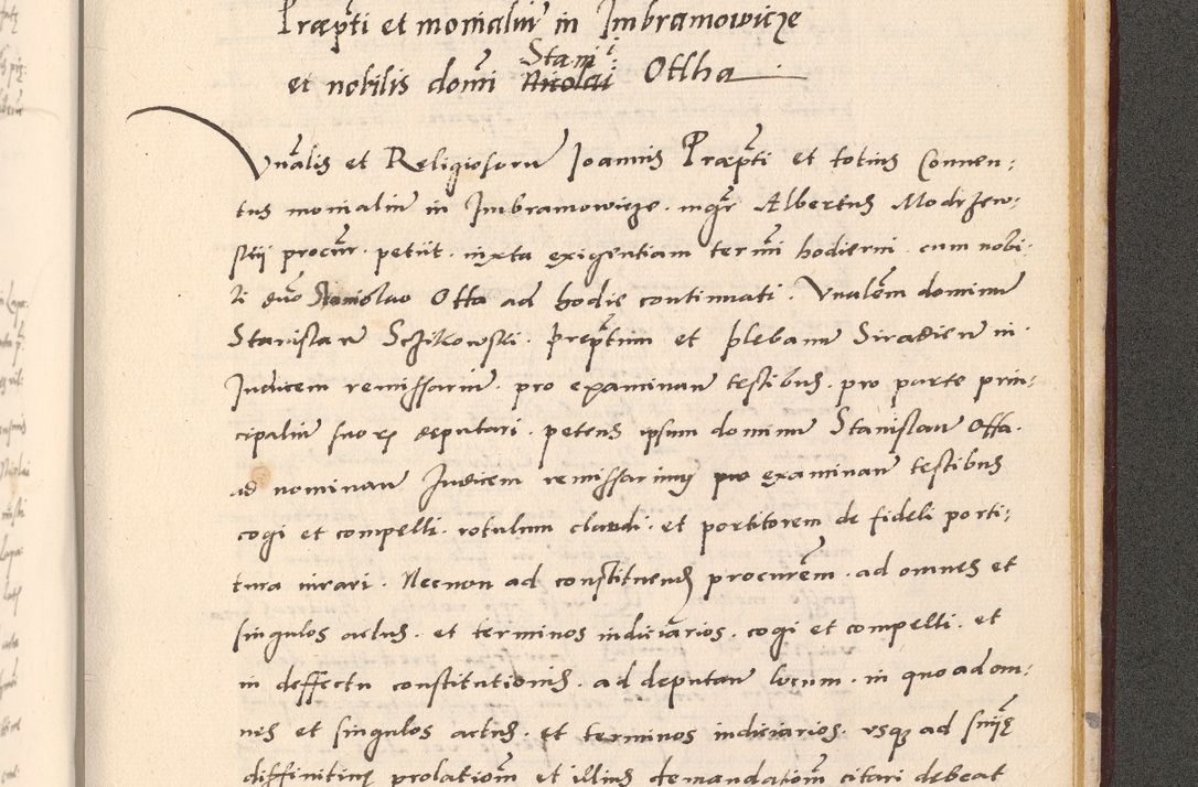 Zdjęcie nr 1073 dla obiektu archiwalnego: Acta actorum, sententiarum diffinitivarum coram reverendo domino Petro Miscowski canonico et in spiritualibus vicario generali Cracoviensi ad annum Domini Mᵐᵘᵐ DXLVIᵗᵘᵐ, cuius indictio est quarta, pontificatus sanctissimi in Christo patris et domini nostri domini Pauli divina providencia pape tercii, a die tercia mensis Novembris, annus duodecimus (sic!) feliciter continuantur