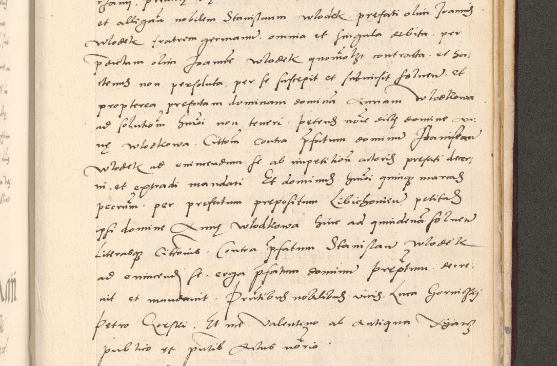 Zdjęcie nr 1049 dla obiektu archiwalnego: Acta actorum, sententiarum diffinitivarum coram reverendo domino Petro Miscowski canonico et in spiritualibus vicario generali Cracoviensi ad annum Domini Mᵐᵘᵐ DXLVIᵗᵘᵐ, cuius indictio est quarta, pontificatus sanctissimi in Christo patris et domini nostri domini Pauli divina providencia pape tercii, a die tercia mensis Novembris, annus duodecimus (sic!) feliciter continuantur