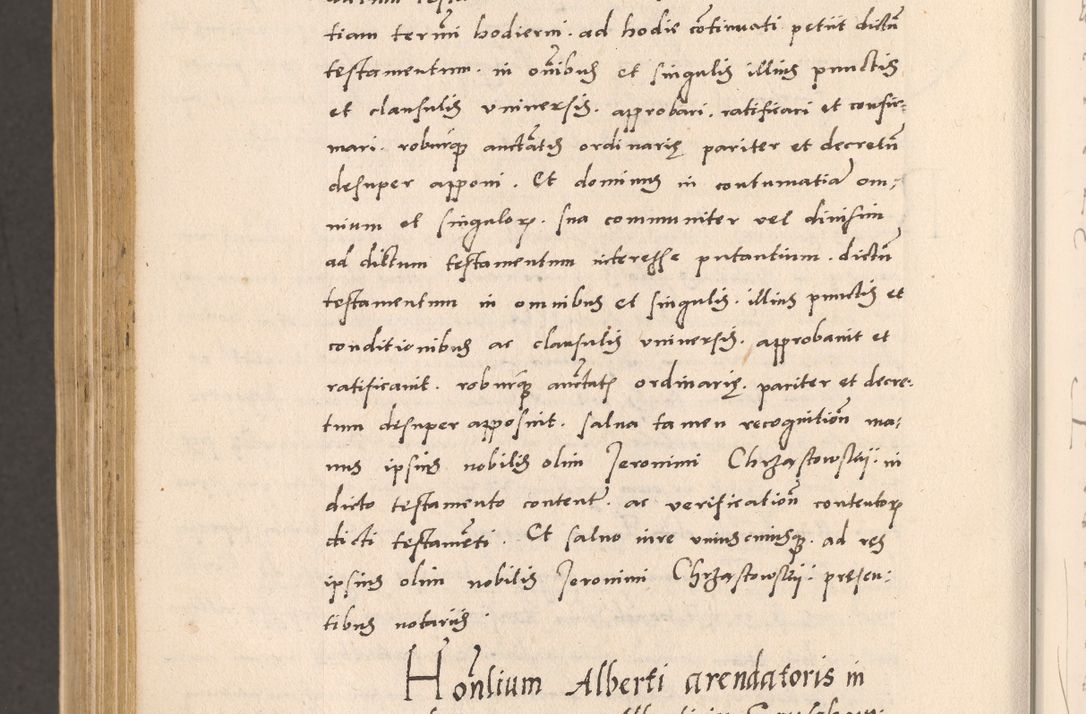 Zdjęcie nr 1032 dla obiektu archiwalnego: Acta actorum, sententiarum diffinitivarum coram reverendo domino Petro Miscowski canonico et in spiritualibus vicario generali Cracoviensi ad annum Domini Mᵐᵘᵐ DXLVIᵗᵘᵐ, cuius indictio est quarta, pontificatus sanctissimi in Christo patris et domini nostri domini Pauli divina providencia pape tercii, a die tercia mensis Novembris, annus duodecimus (sic!) feliciter continuantur