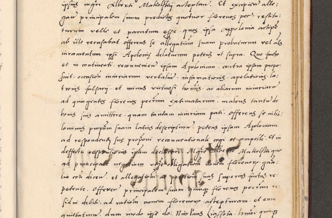 Zdjęcie nr 1013 dla obiektu archiwalnego: Acta actorum, sententiarum diffinitivarum coram reverendo domino Petro Miscowski canonico et in spiritualibus vicario generali Cracoviensi ad annum Domini Mᵐᵘᵐ DXLVIᵗᵘᵐ, cuius indictio est quarta, pontificatus sanctissimi in Christo patris et domini nostri domini Pauli divina providencia pape tercii, a die tercia mensis Novembris, annus duodecimus (sic!) feliciter continuantur