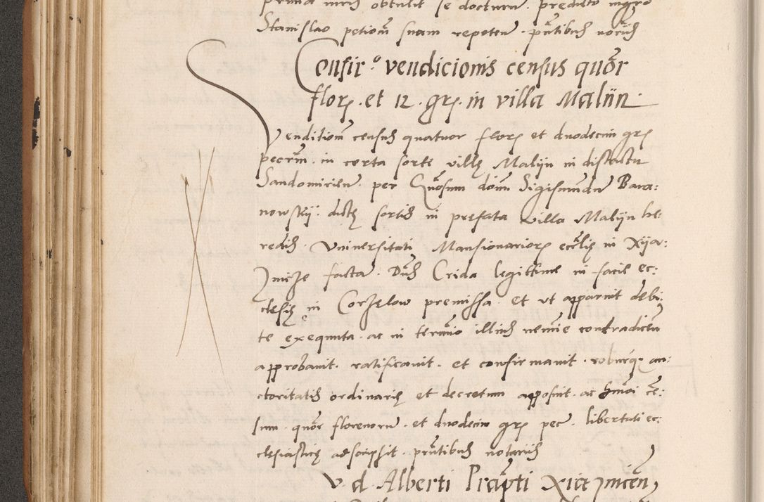 Zdjęcie nr 200 dla obiektu archiwalnego: Acta actorum causarum, sentenciarum tam diffinitivarum quam interlocutoriarum et obligacionum coram reverendo domino Petro Mischkowski custode Kielcensi, canonico vicarioque in spiritualibus generali Cracoviensi ad annum Domini millesimum quingentesimum octavum, cuius indicio est sexta, pontificatus sanctissimi in Christo patris et domini nostri domini Pauli divina providencia pape tercii feliciter moderni, anno coronacionis quarto decimo continuantur