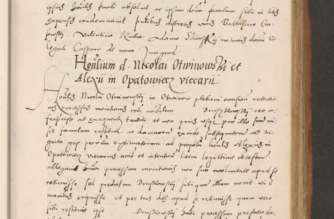 Zdjęcie nr 191 dla obiektu archiwalnego: Acta actorum causarum, sentenciarum tam diffinitivarum quam interlocutoriarum et obligacionum coram reverendo domino Petro Mischkowski custode Kielcensi, canonico vicarioque in spiritualibus generali Cracoviensi ad annum Domini millesimum quingentesimum octavum, cuius indicio est sexta, pontificatus sanctissimi in Christo patris et domini nostri domini Pauli divina providencia pape tercii feliciter moderni, anno coronacionis quarto decimo continuantur