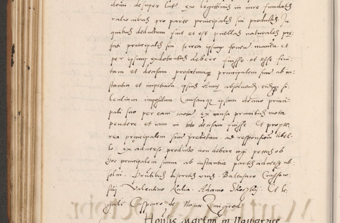 Zdjęcie nr 186 dla obiektu archiwalnego: Acta actorum causarum, sentenciarum tam diffinitivarum quam interlocutoriarum et obligacionum coram reverendo domino Petro Mischkowski custode Kielcensi, canonico vicarioque in spiritualibus generali Cracoviensi ad annum Domini millesimum quingentesimum octavum, cuius indicio est sexta, pontificatus sanctissimi in Christo patris et domini nostri domini Pauli divina providencia pape tercii feliciter moderni, anno coronacionis quarto decimo continuantur