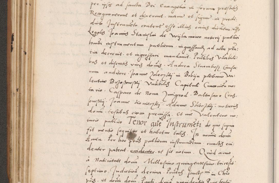 Zdjęcie nr 174 dla obiektu archiwalnego: Acta actorum causarum, sentenciarum tam diffinitivarum quam interlocutoriarum et obligacionum coram reverendo domino Petro Mischkowski custode Kielcensi, canonico vicarioque in spiritualibus generali Cracoviensi ad annum Domini millesimum quingentesimum octavum, cuius indicio est sexta, pontificatus sanctissimi in Christo patris et domini nostri domini Pauli divina providencia pape tercii feliciter moderni, anno coronacionis quarto decimo continuantur