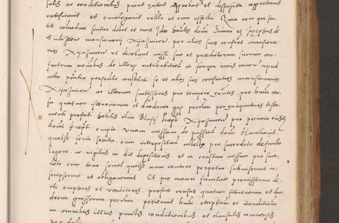 Zdjęcie nr 151 dla obiektu archiwalnego: Acta actorum causarum, sentenciarum tam diffinitivarum quam interlocutoriarum et obligacionum coram reverendo domino Petro Mischkowski custode Kielcensi, canonico vicarioque in spiritualibus generali Cracoviensi ad annum Domini millesimum quingentesimum octavum, cuius indicio est sexta, pontificatus sanctissimi in Christo patris et domini nostri domini Pauli divina providencia pape tercii feliciter moderni, anno coronacionis quarto decimo continuantur