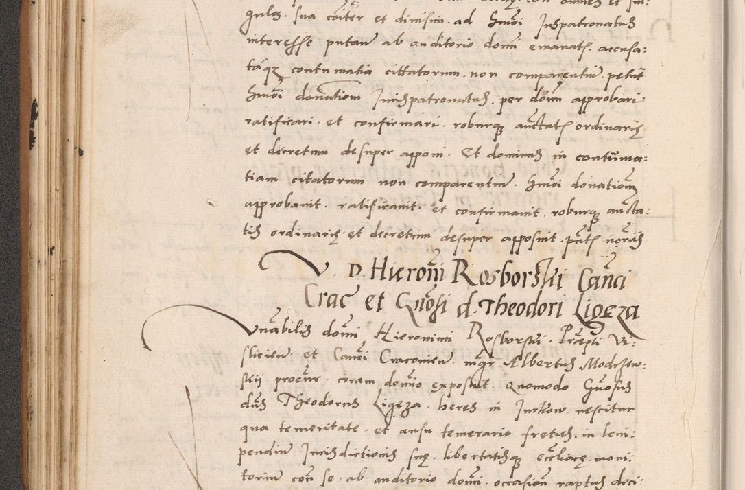 Zdjęcie nr 138 dla obiektu archiwalnego: Acta actorum causarum, sentenciarum tam diffinitivarum quam interlocutoriarum et obligacionum coram reverendo domino Petro Mischkowski custode Kielcensi, canonico vicarioque in spiritualibus generali Cracoviensi ad annum Domini millesimum quingentesimum octavum, cuius indicio est sexta, pontificatus sanctissimi in Christo patris et domini nostri domini Pauli divina providencia pape tercii feliciter moderni, anno coronacionis quarto decimo continuantur