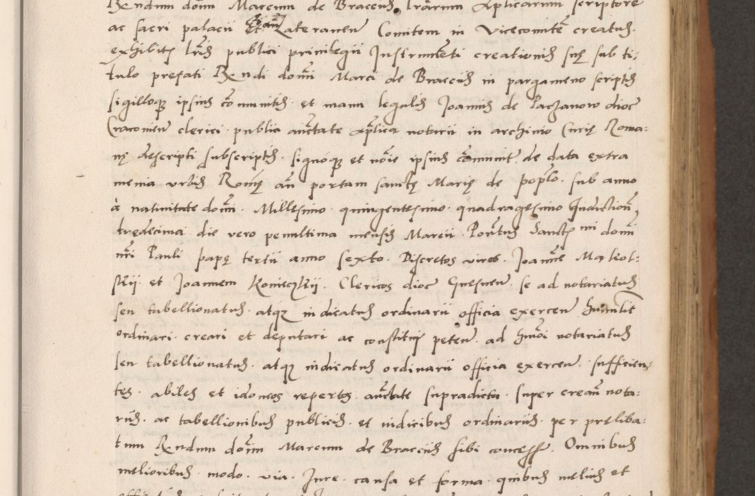 Zdjęcie nr 129 dla obiektu archiwalnego: Acta actorum causarum, sentenciarum tam diffinitivarum quam interlocutoriarum et obligacionum coram reverendo domino Petro Mischkowski custode Kielcensi, canonico vicarioque in spiritualibus generali Cracoviensi ad annum Domini millesimum quingentesimum octavum, cuius indicio est sexta, pontificatus sanctissimi in Christo patris et domini nostri domini Pauli divina providencia pape tercii feliciter moderni, anno coronacionis quarto decimo continuantur