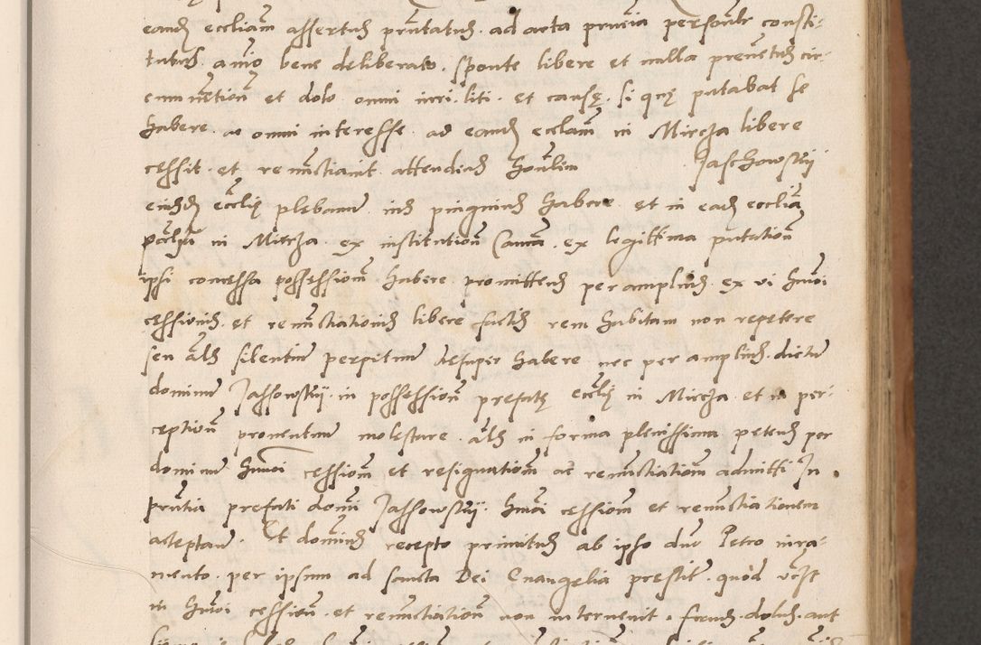 Zdjęcie nr 121 dla obiektu archiwalnego: Acta actorum causarum, sentenciarum tam diffinitivarum quam interlocutoriarum et obligacionum coram reverendo domino Petro Mischkowski custode Kielcensi, canonico vicarioque in spiritualibus generali Cracoviensi ad annum Domini millesimum quingentesimum octavum, cuius indicio est sexta, pontificatus sanctissimi in Christo patris et domini nostri domini Pauli divina providencia pape tercii feliciter moderni, anno coronacionis quarto decimo continuantur