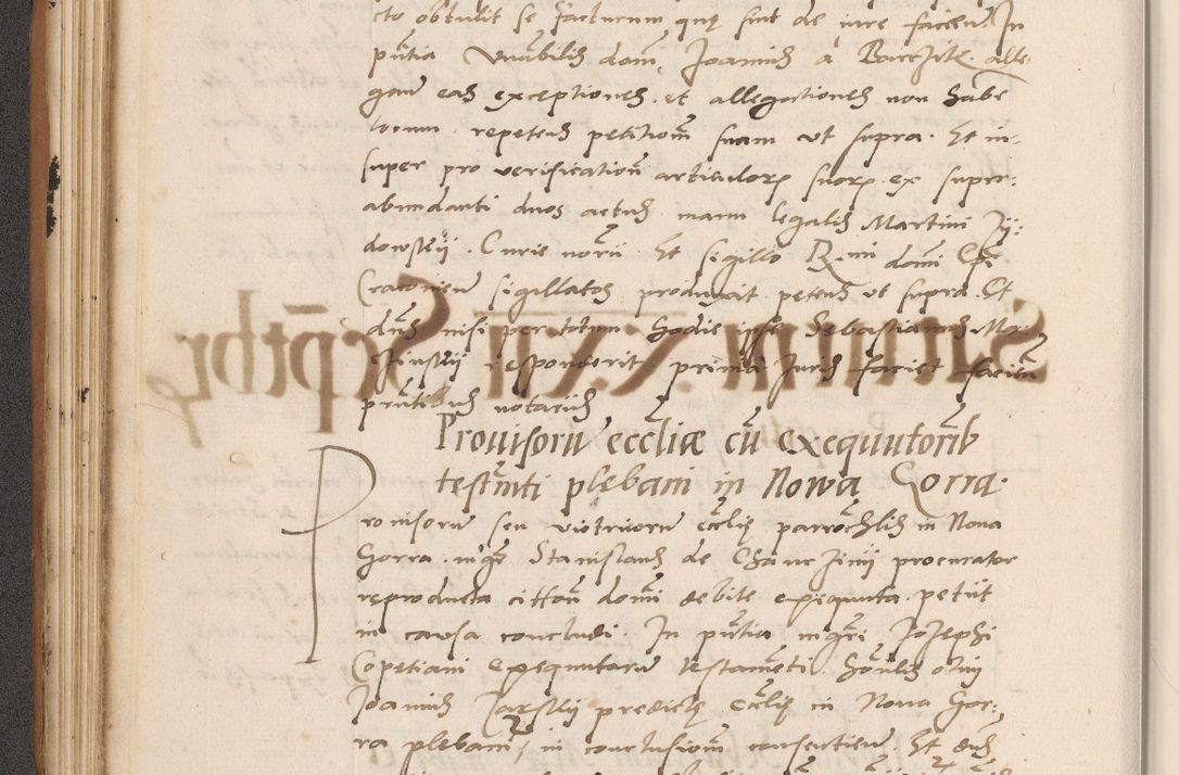 Zdjęcie nr 120 dla obiektu archiwalnego: Acta actorum causarum, sentenciarum tam diffinitivarum quam interlocutoriarum et obligacionum coram reverendo domino Petro Mischkowski custode Kielcensi, canonico vicarioque in spiritualibus generali Cracoviensi ad annum Domini millesimum quingentesimum octavum, cuius indicio est sexta, pontificatus sanctissimi in Christo patris et domini nostri domini Pauli divina providencia pape tercii feliciter moderni, anno coronacionis quarto decimo continuantur