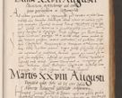 Zdjęcie nr 87 dla obiektu archiwalnego: Acta actorum causarum, sentenciarum tam diffinitivarum quam interlocutoriarum et obligacionum coram reverendo domino Petro Mischkowski custode Kielcensi, canonico vicarioque in spiritualibus generali Cracoviensi ad annum Domini millesimum quingentesimum octavum, cuius indicio est sexta, pontificatus sanctissimi in Christo patris et domini nostri domini Pauli divina providencia pape tercii feliciter moderni, anno coronacionis quarto decimo continuantur