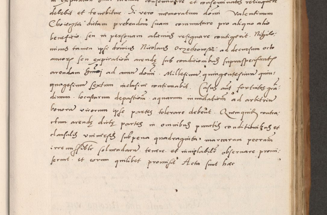 Zdjęcie nr 67 dla obiektu archiwalnego: Acta actorum causarum, sentenciarum tam diffinitivarum quam interlocutoriarum et obligacionum coram reverendo domino Petro Mischkowski custode Kielcensi, canonico vicarioque in spiritualibus generali Cracoviensi ad annum Domini millesimum quingentesimum octavum, cuius indicio est sexta, pontificatus sanctissimi in Christo patris et domini nostri domini Pauli divina providencia pape tercii feliciter moderni, anno coronacionis quarto decimo continuantur