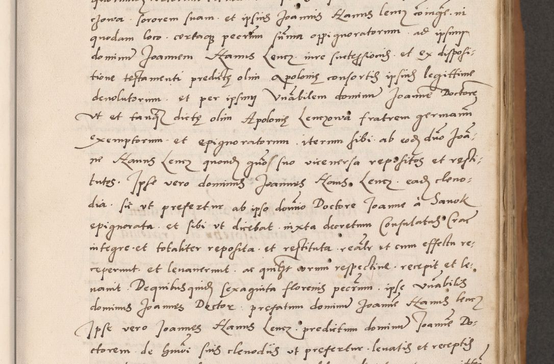 Zdjęcie nr 53 dla obiektu archiwalnego: Acta actorum causarum, sentenciarum tam diffinitivarum quam interlocutoriarum et obligacionum coram reverendo domino Petro Mischkowski custode Kielcensi, canonico vicarioque in spiritualibus generali Cracoviensi ad annum Domini millesimum quingentesimum octavum, cuius indicio est sexta, pontificatus sanctissimi in Christo patris et domini nostri domini Pauli divina providencia pape tercii feliciter moderni, anno coronacionis quarto decimo continuantur