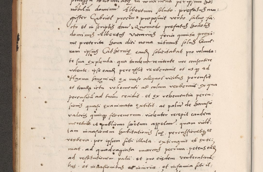 Zdjęcie nr 30 dla obiektu archiwalnego: Acta actorum causarum, sentenciarum tam diffinitivarum quam interlocutoriarum et obligacionum coram reverendo domino Petro Mischkowski custode Kielcensi, canonico vicarioque in spiritualibus generali Cracoviensi ad annum Domini millesimum quingentesimum octavum, cuius indicio est sexta, pontificatus sanctissimi in Christo patris et domini nostri domini Pauli divina providencia pape tercii feliciter moderni, anno coronacionis quarto decimo continuantur