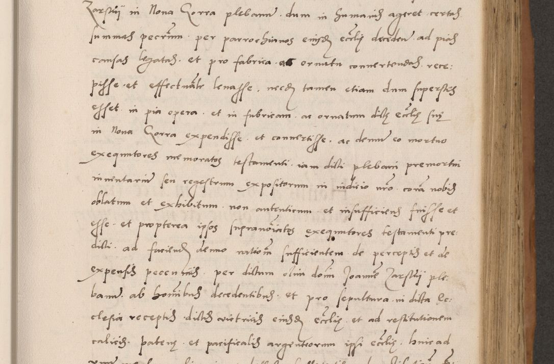 Zdjęcie nr 207 dla obiektu archiwalnego: Acta actorum causarum, sentenciarum tam diffinitivarum quam interlocutoriarum et obligacionum coram reverendo domino Petro Mischkowski custode Kielcensi, canonico vicarioque in spiritualibus generali Cracoviensi ad annum Domini millesimum quingentesimum octavum, cuius indicio est sexta, pontificatus sanctissimi in Christo patris et domini nostri domini Pauli divina providencia pape tercii feliciter moderni, anno coronacionis quarto decimo continuantur