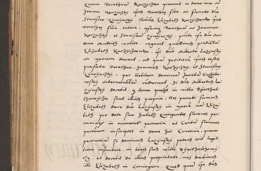 Zdjęcie nr 404 dla obiektu archiwalnego: Acta actorum causarum, sentenciarum tam diffinitivarum quam interlocutoriarum et obligacionum coram reverendo domino Petro Mischkowski custode Kielcensi, canonico vicarioque in spiritualibus generali Cracoviensi ad annum Domini millesimum quingentesimum octavum, cuius indicio est sexta, pontificatus sanctissimi in Christo patris et domini nostri domini Pauli divina providencia pape tercii feliciter moderni, anno coronacionis quarto decimo continuantur