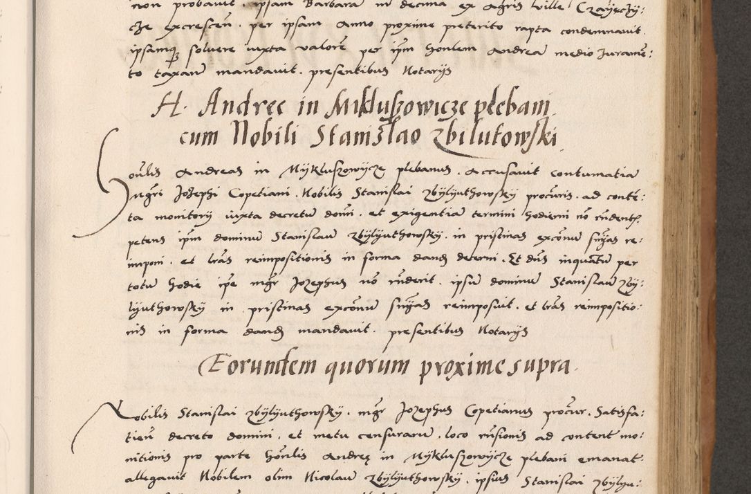 Zdjęcie nr 399 dla obiektu archiwalnego: Acta actorum causarum, sentenciarum tam diffinitivarum quam interlocutoriarum et obligacionum coram reverendo domino Petro Mischkowski custode Kielcensi, canonico vicarioque in spiritualibus generali Cracoviensi ad annum Domini millesimum quingentesimum octavum, cuius indicio est sexta, pontificatus sanctissimi in Christo patris et domini nostri domini Pauli divina providencia pape tercii feliciter moderni, anno coronacionis quarto decimo continuantur