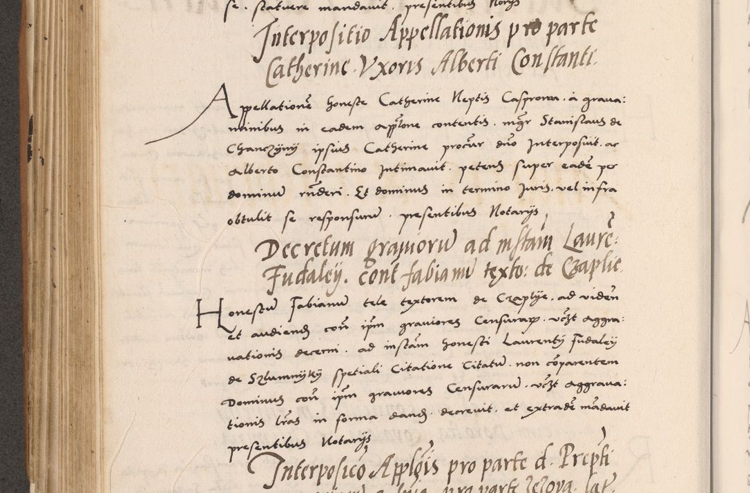 Zdjęcie nr 390 dla obiektu archiwalnego: Acta actorum causarum, sentenciarum tam diffinitivarum quam interlocutoriarum et obligacionum coram reverendo domino Petro Mischkowski custode Kielcensi, canonico vicarioque in spiritualibus generali Cracoviensi ad annum Domini millesimum quingentesimum octavum, cuius indicio est sexta, pontificatus sanctissimi in Christo patris et domini nostri domini Pauli divina providencia pape tercii feliciter moderni, anno coronacionis quarto decimo continuantur