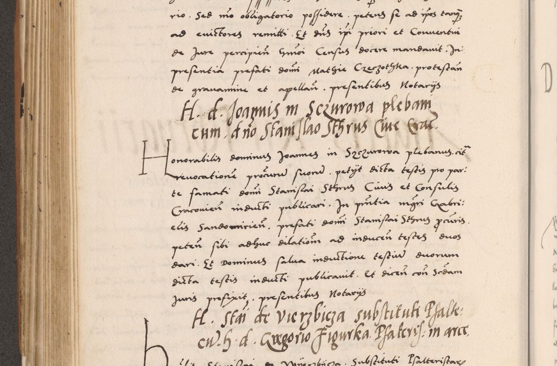 Zdjęcie nr 392 dla obiektu archiwalnego: Acta actorum causarum, sentenciarum tam diffinitivarum quam interlocutoriarum et obligacionum coram reverendo domino Petro Mischkowski custode Kielcensi, canonico vicarioque in spiritualibus generali Cracoviensi ad annum Domini millesimum quingentesimum octavum, cuius indicio est sexta, pontificatus sanctissimi in Christo patris et domini nostri domini Pauli divina providencia pape tercii feliciter moderni, anno coronacionis quarto decimo continuantur