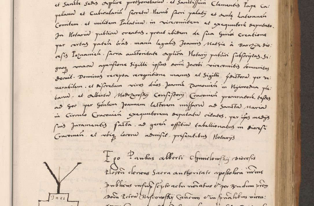Zdjęcie nr 387 dla obiektu archiwalnego: Acta actorum causarum, sentenciarum tam diffinitivarum quam interlocutoriarum et obligacionum coram reverendo domino Petro Mischkowski custode Kielcensi, canonico vicarioque in spiritualibus generali Cracoviensi ad annum Domini millesimum quingentesimum octavum, cuius indicio est sexta, pontificatus sanctissimi in Christo patris et domini nostri domini Pauli divina providencia pape tercii feliciter moderni, anno coronacionis quarto decimo continuantur