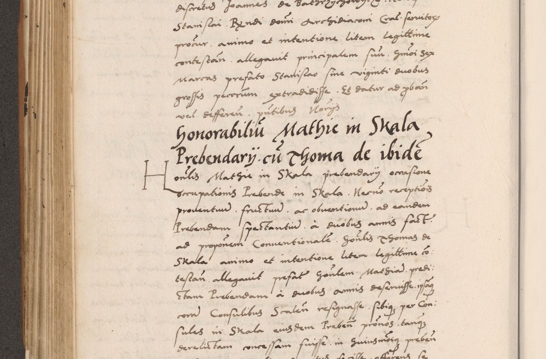 Zdjęcie nr 374 dla obiektu archiwalnego: Acta actorum causarum, sentenciarum tam diffinitivarum quam interlocutoriarum et obligacionum coram reverendo domino Petro Mischkowski custode Kielcensi, canonico vicarioque in spiritualibus generali Cracoviensi ad annum Domini millesimum quingentesimum octavum, cuius indicio est sexta, pontificatus sanctissimi in Christo patris et domini nostri domini Pauli divina providencia pape tercii feliciter moderni, anno coronacionis quarto decimo continuantur
