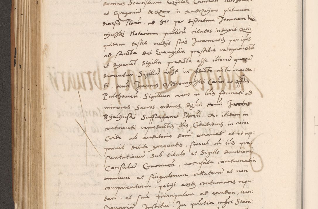 Zdjęcie nr 372 dla obiektu archiwalnego: Acta actorum causarum, sentenciarum tam diffinitivarum quam interlocutoriarum et obligacionum coram reverendo domino Petro Mischkowski custode Kielcensi, canonico vicarioque in spiritualibus generali Cracoviensi ad annum Domini millesimum quingentesimum octavum, cuius indicio est sexta, pontificatus sanctissimi in Christo patris et domini nostri domini Pauli divina providencia pape tercii feliciter moderni, anno coronacionis quarto decimo continuantur