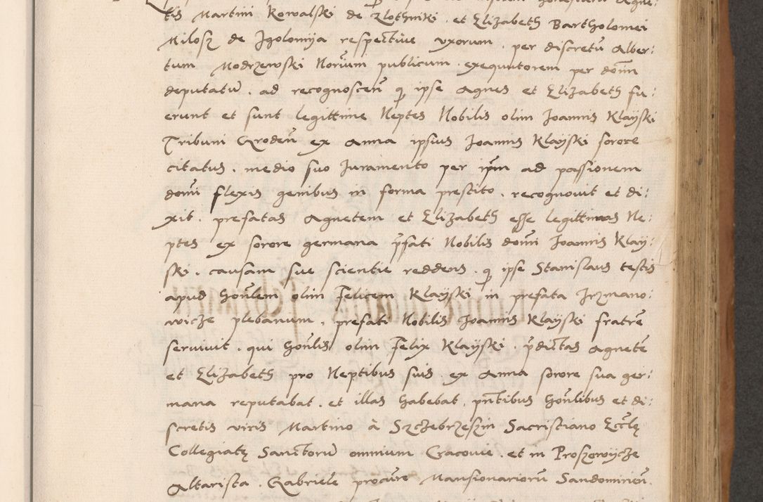 Zdjęcie nr 369 dla obiektu archiwalnego: Acta actorum causarum, sentenciarum tam diffinitivarum quam interlocutoriarum et obligacionum coram reverendo domino Petro Mischkowski custode Kielcensi, canonico vicarioque in spiritualibus generali Cracoviensi ad annum Domini millesimum quingentesimum octavum, cuius indicio est sexta, pontificatus sanctissimi in Christo patris et domini nostri domini Pauli divina providencia pape tercii feliciter moderni, anno coronacionis quarto decimo continuantur