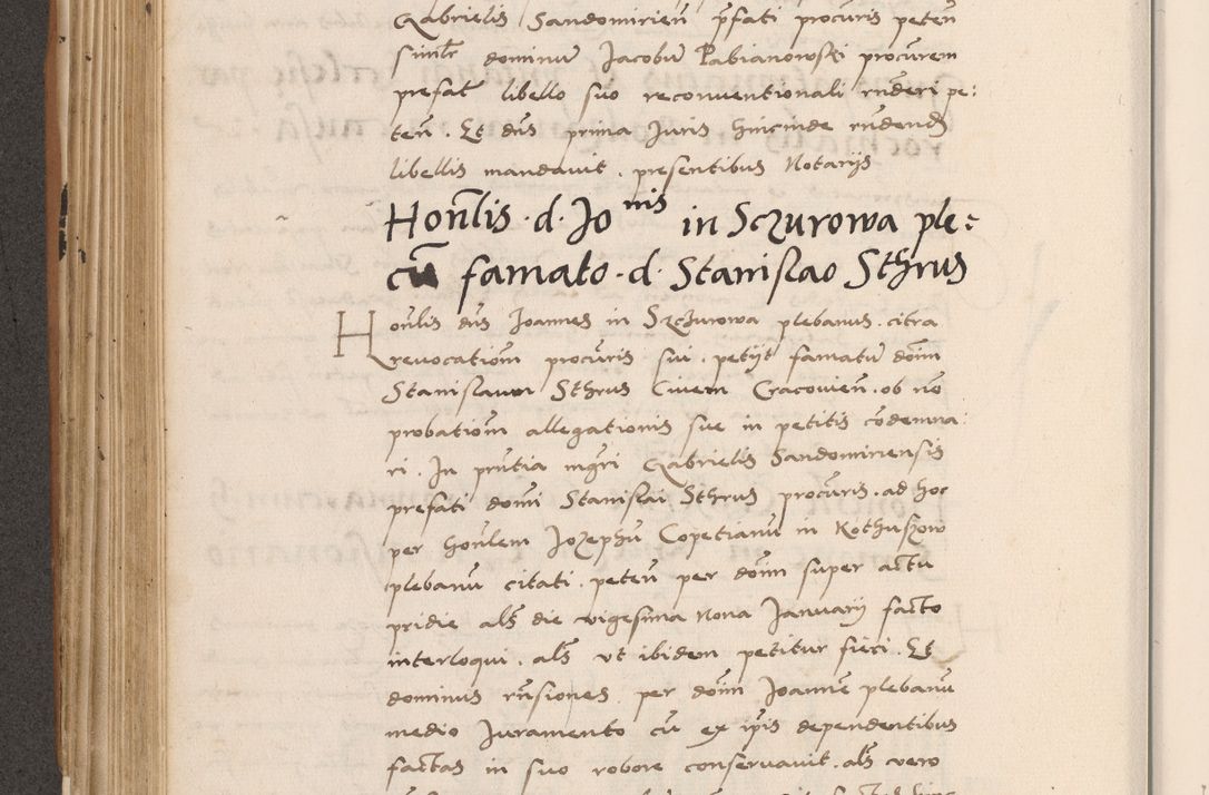 Zdjęcie nr 366 dla obiektu archiwalnego: Acta actorum causarum, sentenciarum tam diffinitivarum quam interlocutoriarum et obligacionum coram reverendo domino Petro Mischkowski custode Kielcensi, canonico vicarioque in spiritualibus generali Cracoviensi ad annum Domini millesimum quingentesimum octavum, cuius indicio est sexta, pontificatus sanctissimi in Christo patris et domini nostri domini Pauli divina providencia pape tercii feliciter moderni, anno coronacionis quarto decimo continuantur