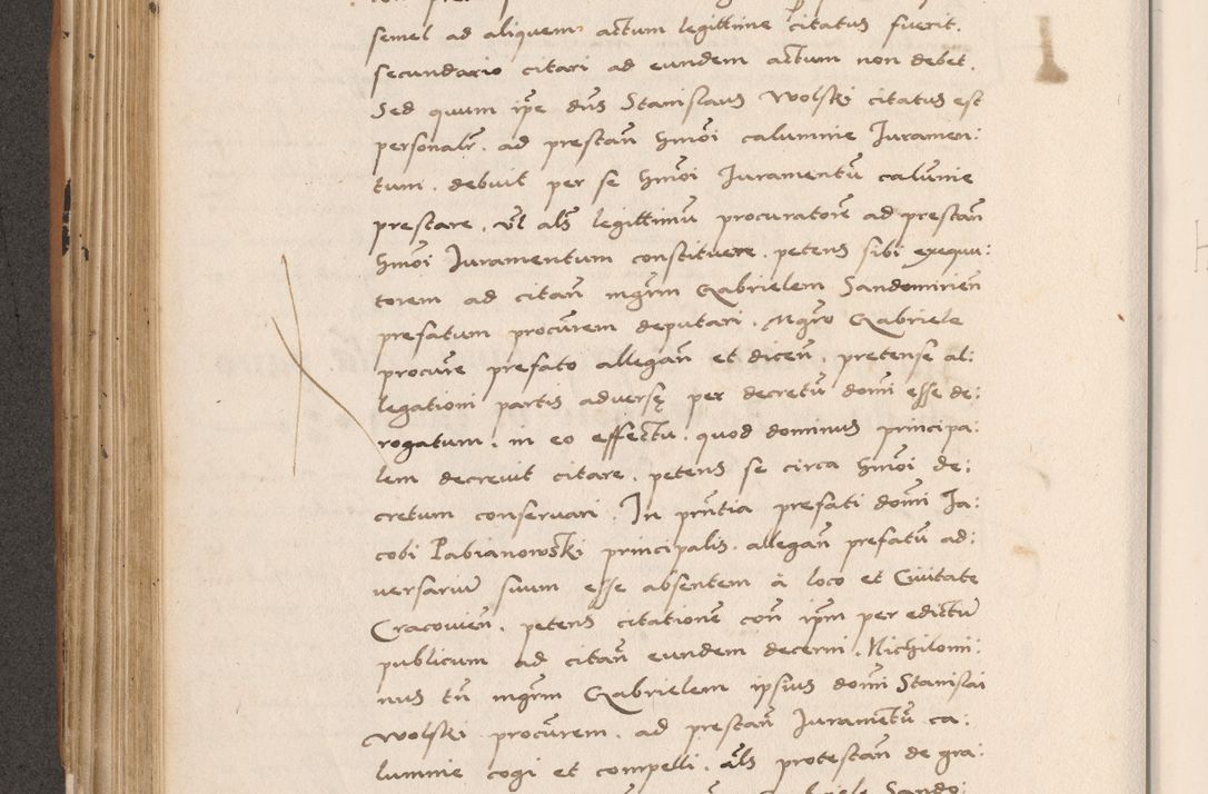 Zdjęcie nr 354 dla obiektu archiwalnego: Acta actorum causarum, sentenciarum tam diffinitivarum quam interlocutoriarum et obligacionum coram reverendo domino Petro Mischkowski custode Kielcensi, canonico vicarioque in spiritualibus generali Cracoviensi ad annum Domini millesimum quingentesimum octavum, cuius indicio est sexta, pontificatus sanctissimi in Christo patris et domini nostri domini Pauli divina providencia pape tercii feliciter moderni, anno coronacionis quarto decimo continuantur