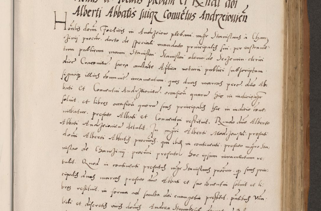Zdjęcie nr 341 dla obiektu archiwalnego: Acta actorum causarum, sentenciarum tam diffinitivarum quam interlocutoriarum et obligacionum coram reverendo domino Petro Mischkowski custode Kielcensi, canonico vicarioque in spiritualibus generali Cracoviensi ad annum Domini millesimum quingentesimum octavum, cuius indicio est sexta, pontificatus sanctissimi in Christo patris et domini nostri domini Pauli divina providencia pape tercii feliciter moderni, anno coronacionis quarto decimo continuantur