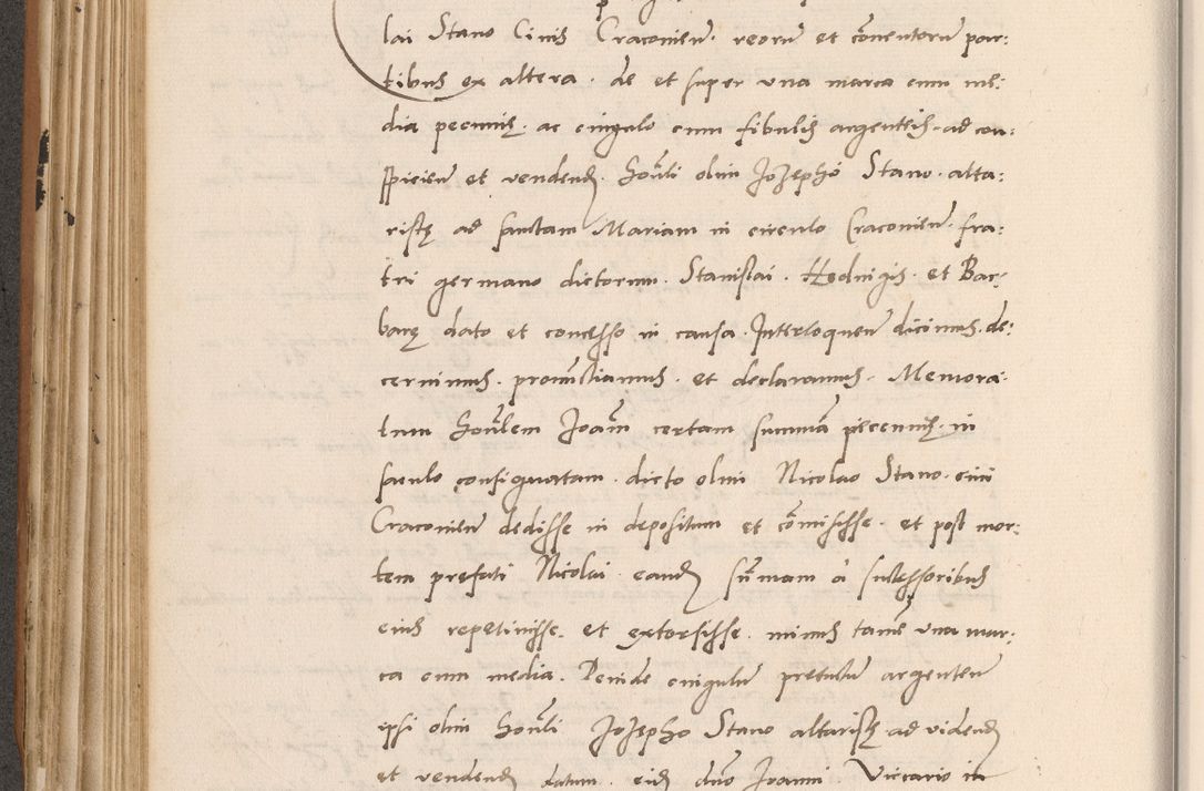 Zdjęcie nr 302 dla obiektu archiwalnego: Acta actorum causarum, sentenciarum tam diffinitivarum quam interlocutoriarum et obligacionum coram reverendo domino Petro Mischkowski custode Kielcensi, canonico vicarioque in spiritualibus generali Cracoviensi ad annum Domini millesimum quingentesimum octavum, cuius indicio est sexta, pontificatus sanctissimi in Christo patris et domini nostri domini Pauli divina providencia pape tercii feliciter moderni, anno coronacionis quarto decimo continuantur