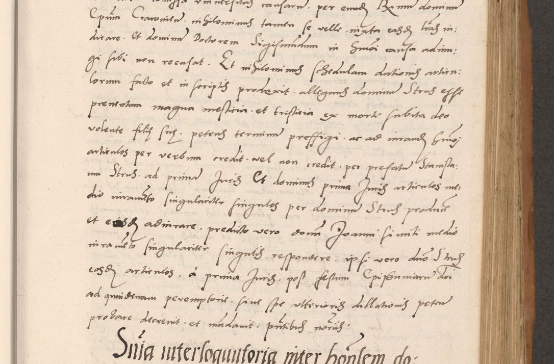 Zdjęcie nr 297 dla obiektu archiwalnego: Acta actorum causarum, sentenciarum tam diffinitivarum quam interlocutoriarum et obligacionum coram reverendo domino Petro Mischkowski custode Kielcensi, canonico vicarioque in spiritualibus generali Cracoviensi ad annum Domini millesimum quingentesimum octavum, cuius indicio est sexta, pontificatus sanctissimi in Christo patris et domini nostri domini Pauli divina providencia pape tercii feliciter moderni, anno coronacionis quarto decimo continuantur