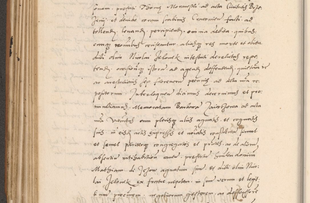 Zdjęcie nr 298 dla obiektu archiwalnego: Acta actorum causarum, sentenciarum tam diffinitivarum quam interlocutoriarum et obligacionum coram reverendo domino Petro Mischkowski custode Kielcensi, canonico vicarioque in spiritualibus generali Cracoviensi ad annum Domini millesimum quingentesimum octavum, cuius indicio est sexta, pontificatus sanctissimi in Christo patris et domini nostri domini Pauli divina providencia pape tercii feliciter moderni, anno coronacionis quarto decimo continuantur