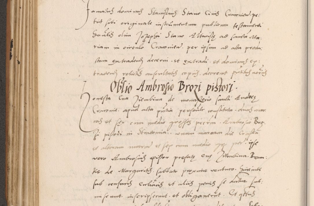 Zdjęcie nr 294 dla obiektu archiwalnego: Acta actorum causarum, sentenciarum tam diffinitivarum quam interlocutoriarum et obligacionum coram reverendo domino Petro Mischkowski custode Kielcensi, canonico vicarioque in spiritualibus generali Cracoviensi ad annum Domini millesimum quingentesimum octavum, cuius indicio est sexta, pontificatus sanctissimi in Christo patris et domini nostri domini Pauli divina providencia pape tercii feliciter moderni, anno coronacionis quarto decimo continuantur