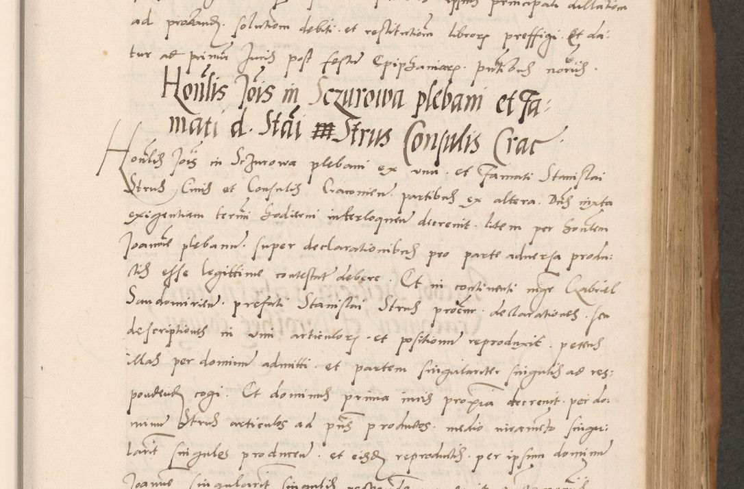 Zdjęcie nr 291 dla obiektu archiwalnego: Acta actorum causarum, sentenciarum tam diffinitivarum quam interlocutoriarum et obligacionum coram reverendo domino Petro Mischkowski custode Kielcensi, canonico vicarioque in spiritualibus generali Cracoviensi ad annum Domini millesimum quingentesimum octavum, cuius indicio est sexta, pontificatus sanctissimi in Christo patris et domini nostri domini Pauli divina providencia pape tercii feliciter moderni, anno coronacionis quarto decimo continuantur
