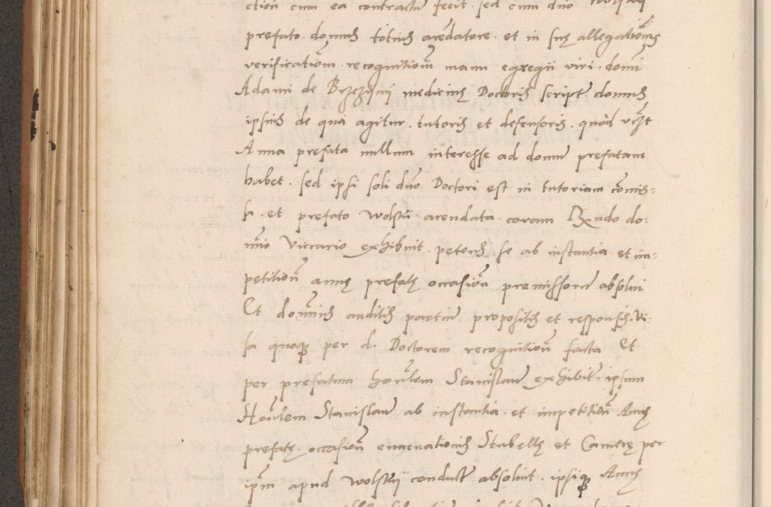 Zdjęcie nr 270 dla obiektu archiwalnego: Acta actorum causarum, sentenciarum tam diffinitivarum quam interlocutoriarum et obligacionum coram reverendo domino Petro Mischkowski custode Kielcensi, canonico vicarioque in spiritualibus generali Cracoviensi ad annum Domini millesimum quingentesimum octavum, cuius indicio est sexta, pontificatus sanctissimi in Christo patris et domini nostri domini Pauli divina providencia pape tercii feliciter moderni, anno coronacionis quarto decimo continuantur